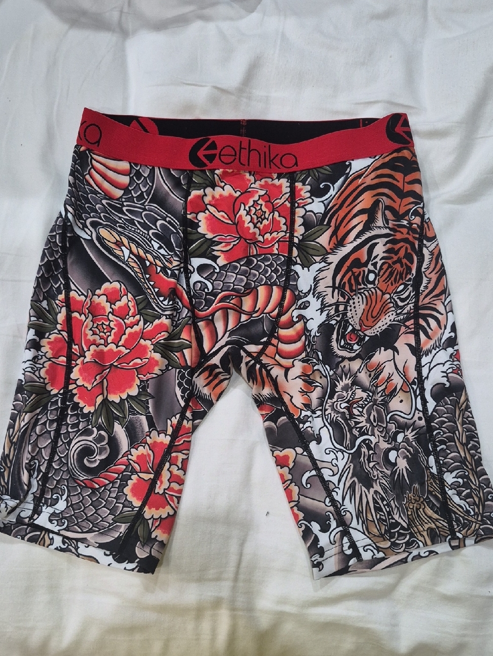 Men's ethika Fury Boxer Briefs Size Medium